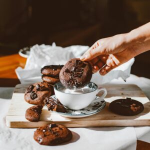 Double Chocolate Cookies